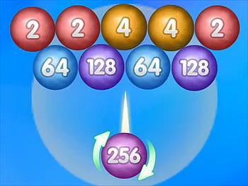 Number Bubble Shooter